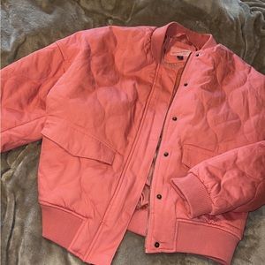 NWT pink bomber jacket